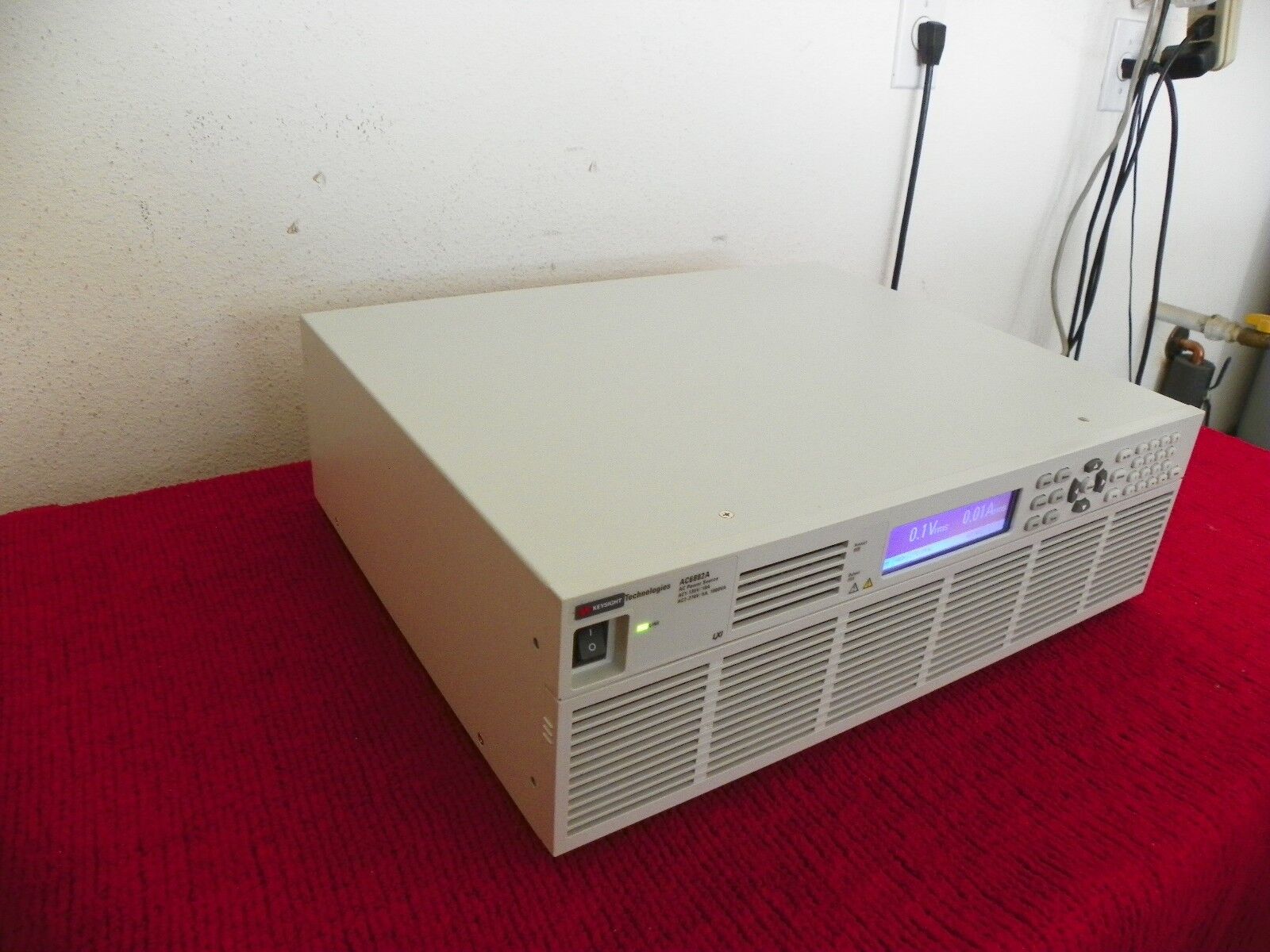 AC6802A AC Power, 1000VA, to 270V,10A/5A 45-500Hz AC6802A AC Power, 1000VA, to 270V,10A/5A 45-500Hz